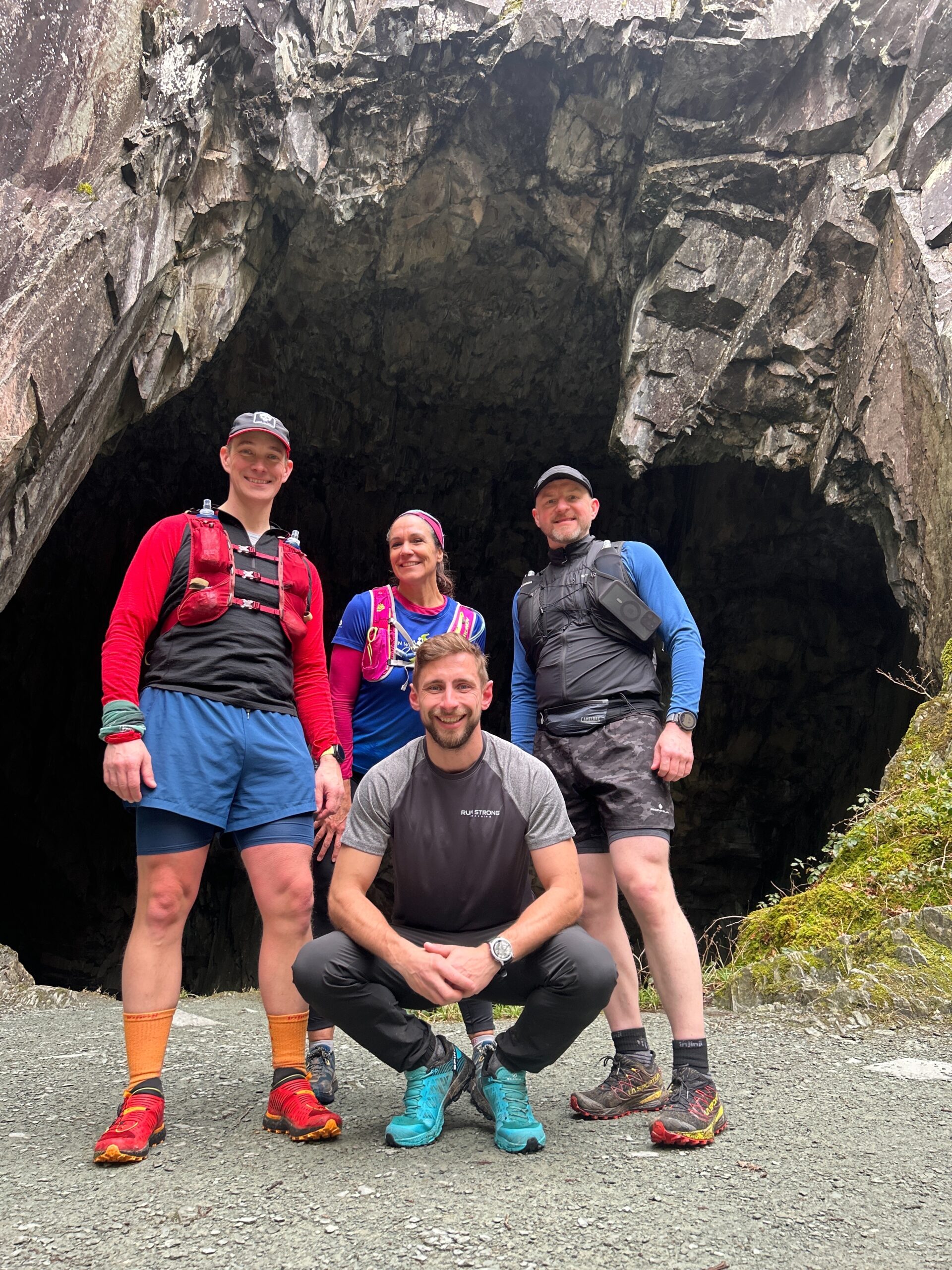 Run Strong coaching : client out on a running day