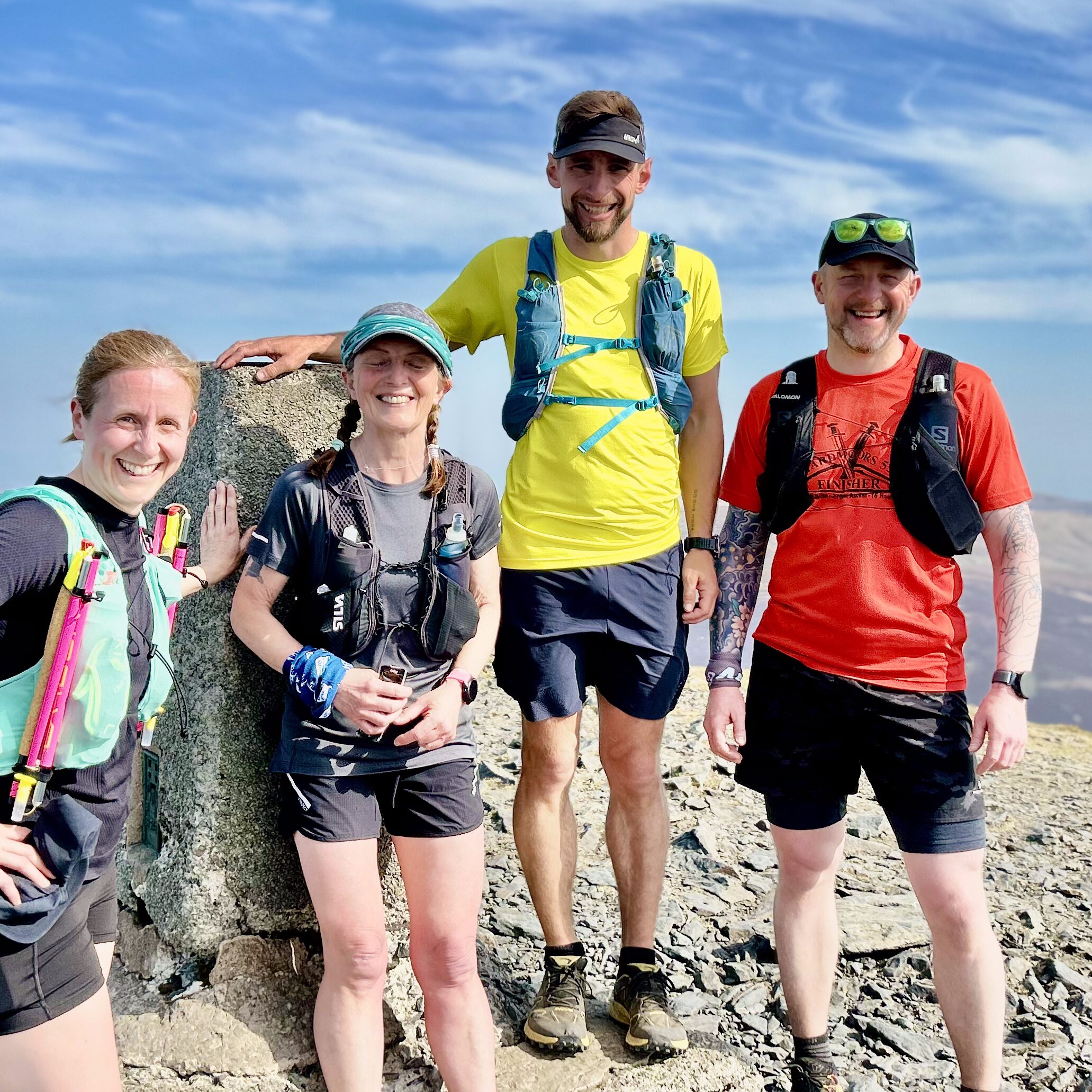 Run Strong Coaching social run in the lake district on Blencathra